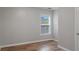 This is a bedroom with a window and access to a closet at 481 Jefferson Chase Se Cir, Atlanta, GA 30354