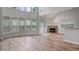 Spacious living room boasts lots of natural light and a fireplace at 481 Jefferson Chase Se Cir, Atlanta, GA 30354