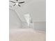 Attic bedroom with vaulted ceilings, neutral carpet, and a window view at 5344 Saint Martins Se Ct, Mableton, GA 30126