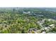 Aerial view overlooking a city skyline, lush trees, and residential areas offering a blend of urban and natural beauty at 115 Peachtree Memorial Nw Dr # C1, Atlanta, GA 30309