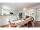 The dining room boasts an eat-in kitchen and stylish decor, with a view of the living room at 115 Peachtree Memorial Nw Dr # C1, Atlanta, GA 30309