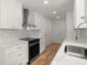 Kitchen with granite countertops and stainless steel appliances at 3070 Branford Ct, Marietta, GA 30062