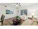 Living room with wood floors, recessed lighting, and neutral furniture, ideal for relaxation and entertainment at 5559 Glenridge Dr # 1103, Sandy Springs, GA 30342
