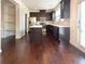 Stylish kitchen with stainless steel appliances and a spacious center island at 7526 Stone Creek Path, Lithonia, GA 30038