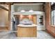Open kitchen featuring stainless steel appliances, island cooktop, and light wood cabinetry at 350 Peters Sw St # 6, Atlanta, GA 30313