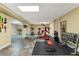 The basement features a home gym with an open layout and lots of equipment at 109 J O Simmons Path, Douglasville, GA 30134