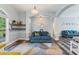 Spacious living room with hardwood floors, lots of seating and stylish decor at 109 J O Simmons Path, Douglasville, GA 30134