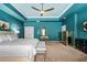 The spacious main bedroom features large closets and a large ensuite bath at 2292 W Village Junction Se Way, Smyrna, GA 30080
