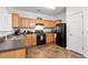 Well-lit kitchen with ample cabinet space and modern appliances, perfect for cooking at 2826 Snapfinger Mnr, Decatur, GA 30035