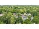 Lush aerial view showcases a neighborhood with tree-lined streets and well-maintained homes at 425 Harold Ne Ave, Atlanta, GA 30307