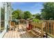 Outdoor deck featuring grill and herb planters at 425 Harold Ne Ave, Atlanta, GA 30307