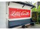 Charming welcome sign to Little Candler, featuring a cozy bench and inviting atmosphere at 425 Harold Ne Ave, Atlanta, GA 30307