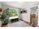 Bright dining room with hardwood floors, natural light, and elegant decorative touches at 2910 Edwards Ct, Marietta, GA 30068