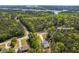 Scenic aerial shot of 1488 Campbell Rd, nestled in dense foliage near Jackson Lake at 1488 Campbell Rd, Covington, GA 30014
