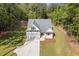 New construction exterior features an attached garage, nice landscaping and a wide driveway at 1488 Campbell Rd, Covington, GA 30014