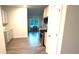 Stylish kitchen with stainless steel oven, microwave and white cabinets at 710 Park Place Trl, Social Circle, GA 30025