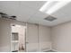 Unfinished basement area with partial plumbing for a bathroom and overhead lighting at 1593 Brynwood Nw Ct, Acworth, GA 30101