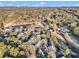 Panoramic aerial shot showcasing the community layout surrounded by lush greenery at 170 Elysian Nw Way, Atlanta, GA 30327