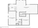 Finished basement layout featuring kitchen, stairs, and unfinished sections for versatile use at 1888 Sever Creek Cir, Lawrenceville, GA 30043