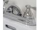 Close-up of a chrome bathroom faucet at 1215 Elowen Dr, Austell, GA 30168