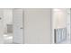 Hallway with view into bathroom at 1215 Elowen Dr, Austell, GA 30168