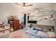 Cozy bedroom features a unique bunk bed, dresser and decor at 6454 Grey Fox Way, Riverdale, GA 30296
