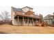 Backyard view of multi-level deck, with ample space for outdoor entertaining at 1008 Walnut Creek Dr, Woodstock, GA 30188