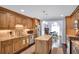 Kitchen with stainless appliances, granite countertops, and a center island at 1050 Chestnut Hill Sw Cir, Marietta, GA 30064