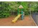 Community playground with a slide and climbing structure for recreation at 1050 Chestnut Hill Sw Cir, Marietta, GA 30064