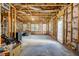 Unfinished basement offering potential for customization and storage space at 416 Wilfawn Way, Avondale Estates, GA 30002