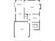 Layout of the first floor featuring a kitchen, living room, garage, and breakfast nook at 416 Wilfawn Way, Avondale Estates, GA 30002