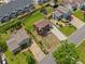 Aerial view of a lovely home with a spacious yard, set in a desirable neighborhood at 893 Sandune Dr, Norcross, GA 30093