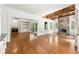 Spacious living room with hardwood floors and fireplace at 310 Anders Path, Marietta, GA 30064