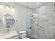 Modern bathroom featuring a glass-enclosed shower, sleek vanity, and elegant fixtures for a spa-like experience at 1281 Snapfinger Rd, Decatur, GA 30032