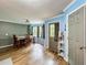 Inviting dining area with natural light, hardwood floors, and easy access to the kitchen, perfect for Gathering meals at 505 Blake Dr, Douglasville, GA 30134