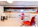 Upstairs lofted dining area shows modern white railings and exposed duct work at 170 Boulevard # H201, Atlanta, GA 30312
