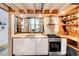 Well-lit kitchen boasts stainless steel appliances, bright cabinets, and an abundance of storage space at 170 Boulevard # H201, Atlanta, GA 30312