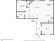First floor plan of 509 Azalea Bloom Dr, Loganville, GA showing layout of the kitchen, living room, and foyer at 509 Azalea Bloom Dr, Loganville, GA 30052