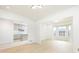 Bright, unfurnished dining room space leading to the kitchen at 911 Lenox Hill Ne Ct, Atlanta, GA 30324