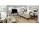 Modern living room with contemporary furniture, neutral tones and elegant decor elements at 1325 Peachtree Ne St # 401, Atlanta, GA 30309