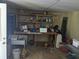 Workshop area with workbench and shelves at 2291 Piney Grove Rd, Loganville, GA 30052