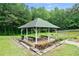 Community gazebo featuring picnic tables and a grilling station, perfect for outdoor gatherings at 6397 Autumn View Nw Trce, Acworth, GA 30101