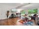 Finished basement living room with walkout at 6397 Autumn View Nw Trce, Acworth, GA 30101