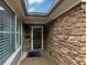 The front porch has a beautiful stone wall and a skylight overhead at 104 Highlands Ridge Se # 1, Smyrna, GA 30082