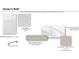 Bathroom selections: cabinet, countertop, tile, hardware, and shower floor at 522 Pearl St, Cumming, GA 30040