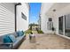 Comfortable patio with modern seating and stylish decor, perfect for outdoor relaxation at 522 Pearl St, Cumming, GA 30040