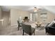 Bonus room featuring a sitting area, a ceiling fan, neutral colors, and plenty of natural light at 2871 Liberty Ct, Marietta, GA 30066