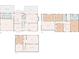 Complete floor plans for all three floors, providing a detailed overview of the home's layout and dimensions at 2871 Liberty Ct, Marietta, GA 30066