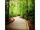 Wooded community walking trail at 6640 Stratford Pl, Cumming, GA 30040