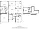 Complete floor plans showing both the first and second floors of the home with dimensions at 912 Santa Anita Dr, Woodstock, GA 30189